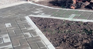 Укладка садовых дорожек в Астрахани в октябре